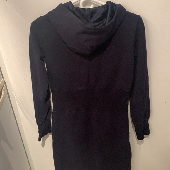 Absolutely Fabulous Tommy Hilfiger Quarter Button Up Dress Hoodie SZ 16 or XL - Picture 6 of 7